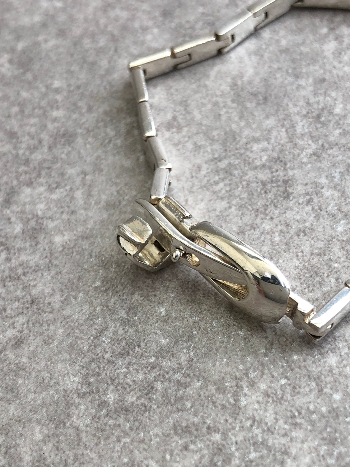 GUCCI Bracelet Silver SILVER925 Vintage eubebh