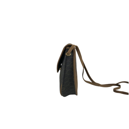 Christian Dior Honeycomb Pattern Small Shoulder bag Black Vintage ihhxgt