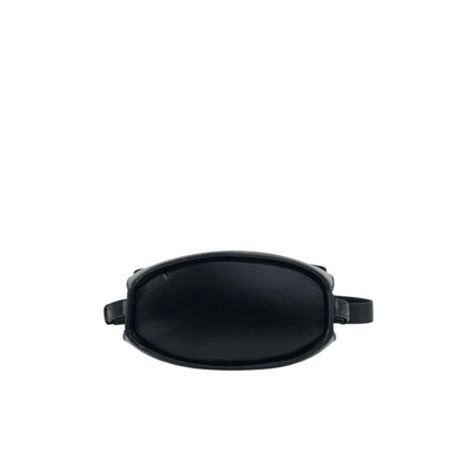 CELINE Circle Logo Shoulder bag Black Vintage kfiinf