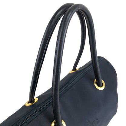 Yves Saint Laurent YSL 標誌手袋波士頓包海軍藍復古 6dix6x