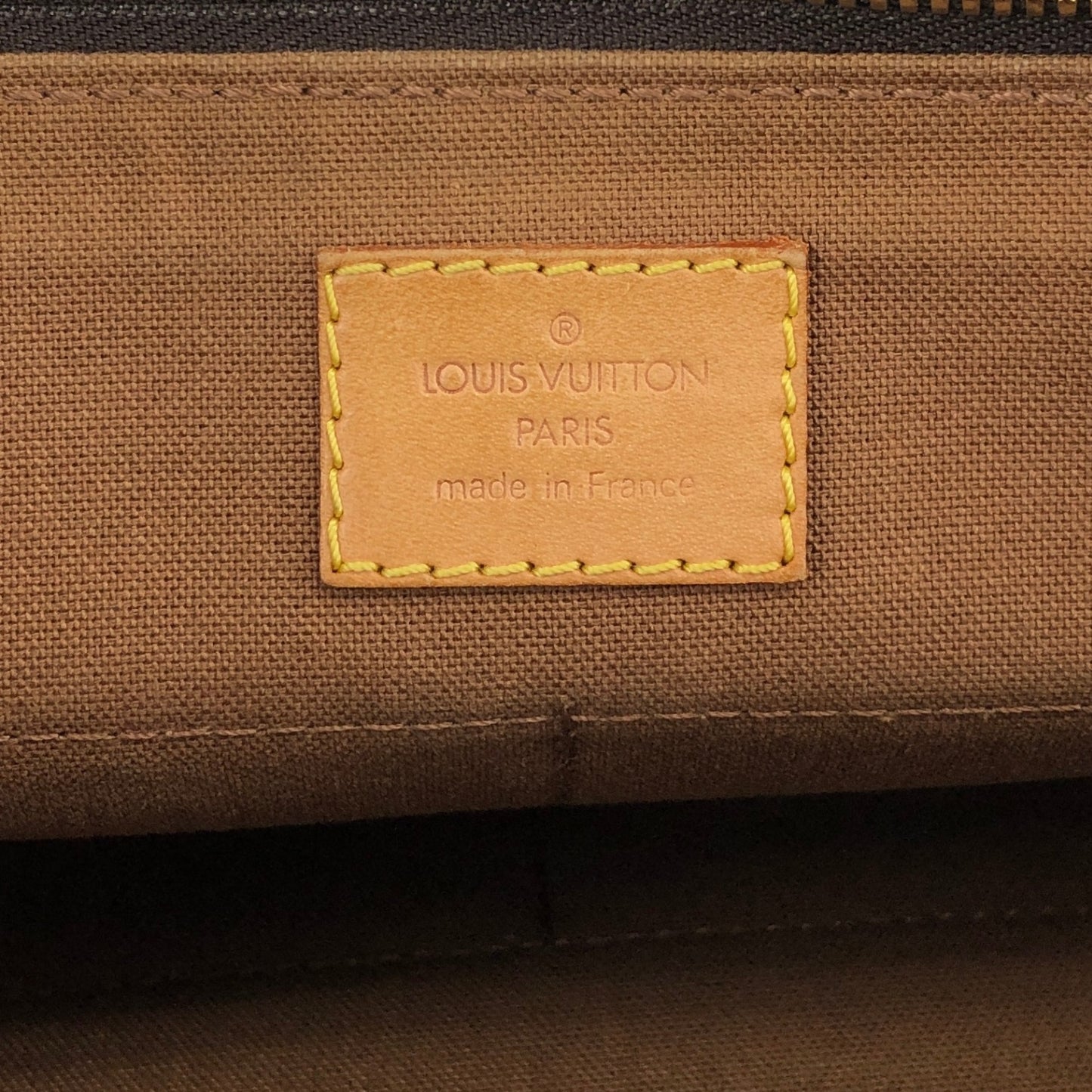 LOUIS VUITTON Monogram Shoulder bag Brown M40009 Vintage ebiiea