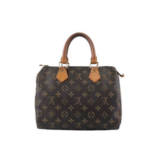 LOUIS VUITTON Monogram Small Boston bag Brown Vintage pg4nya