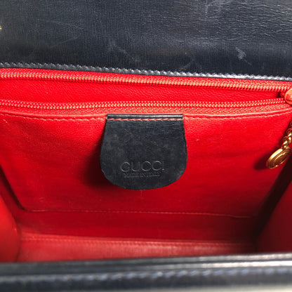 GUCCI Handbag Black 000・2110・0211 Vintage 5yyupi
