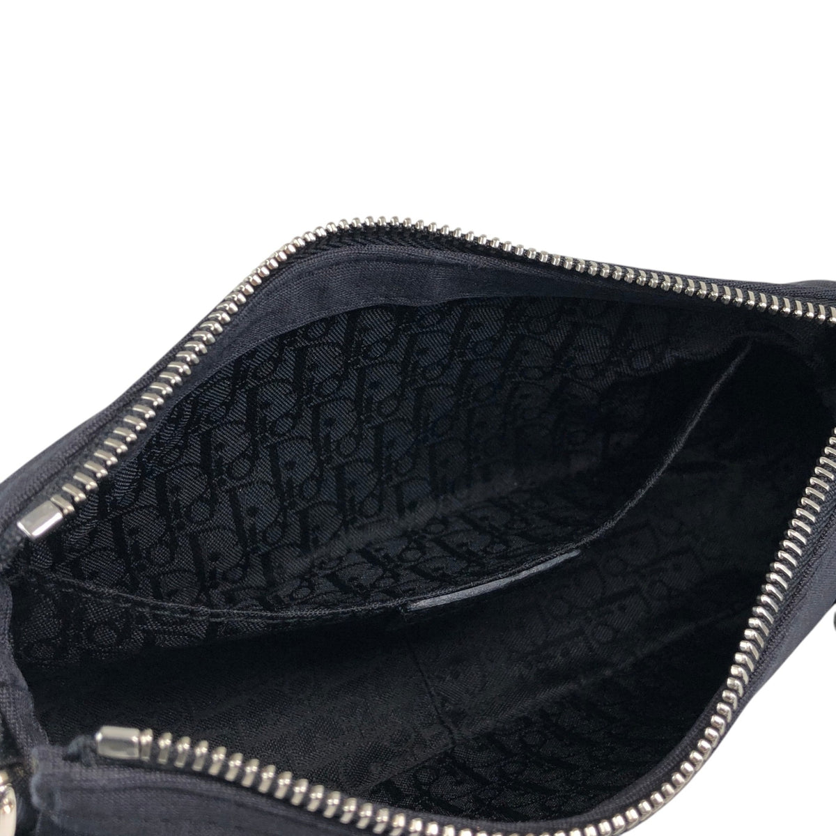 Christian Dior Logo Stone Shoulder bag Black Vintage 3ta7w7