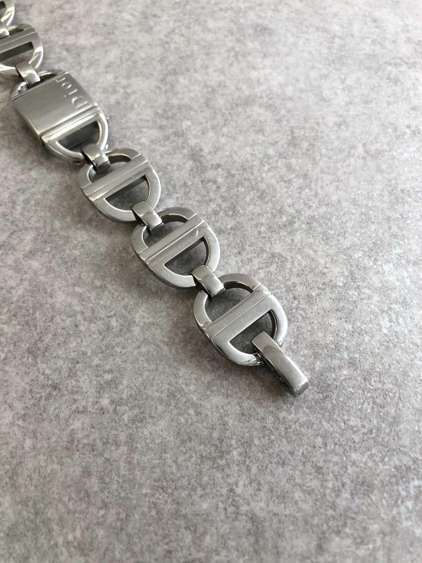 Christian Dior Quartz Watch Silver Vintage D78-100 zvwjvu
