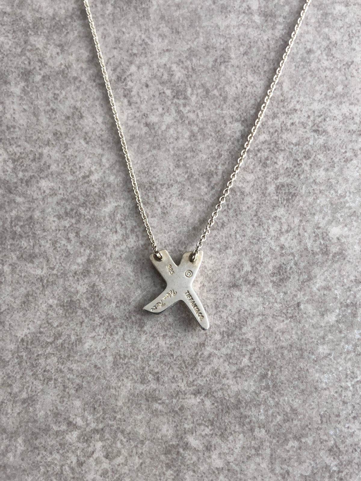 Tiffany & Co. SILVER925 Necklace Silver Vintage tt6fbu