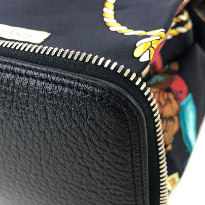 HERMES Silk Foldable Eco Silky Pop Totebag Black Vintage 7ztzeb