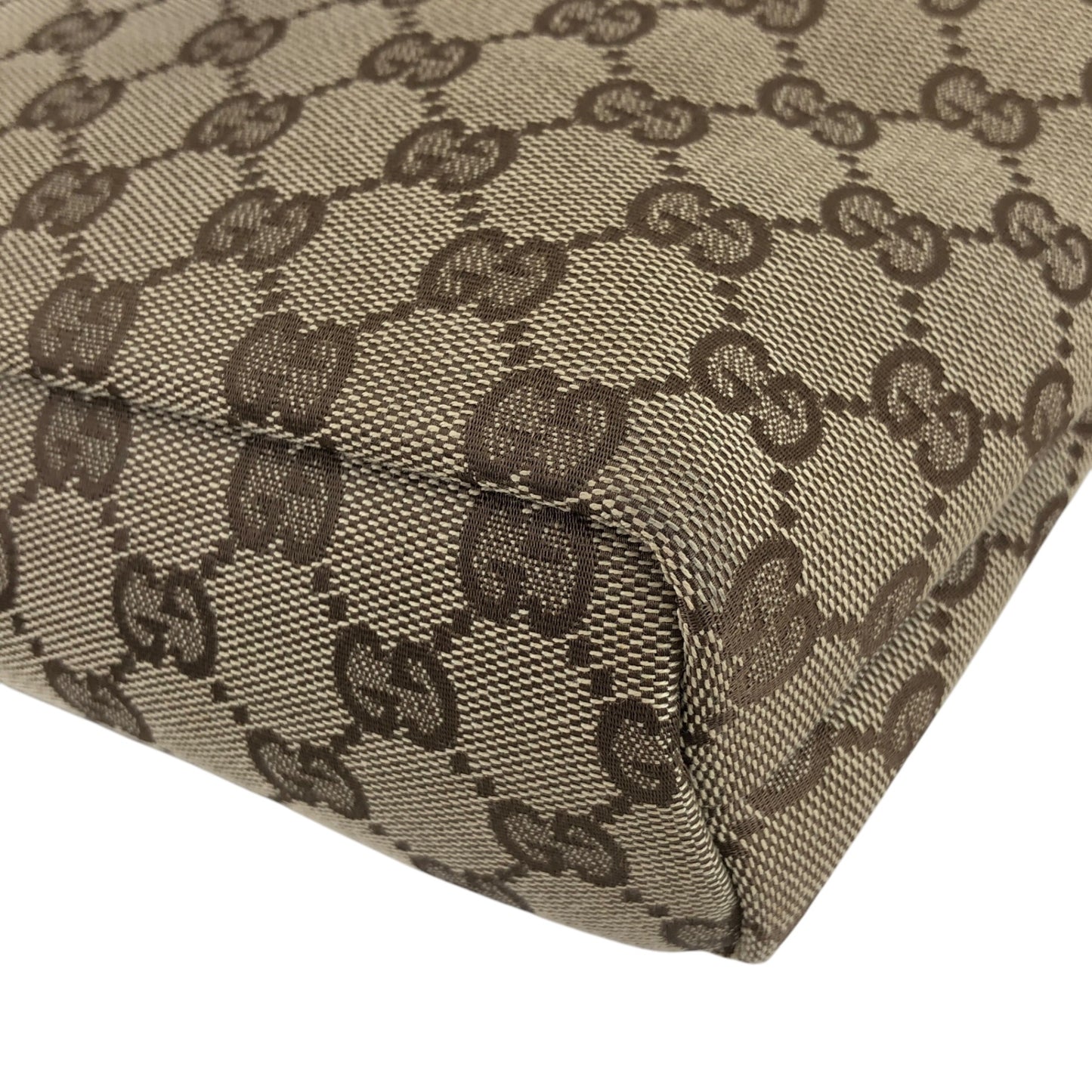 GUCCI GG Canvas Backpack Beige Vintage zj85nr