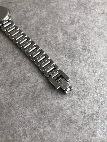 Yves Saint Laurent Quartz Watch Silver 5930-F91474 Vintage jwpxz8