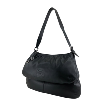 LOEWE Anagram Shoulder bag Black Vintage ymu5m6