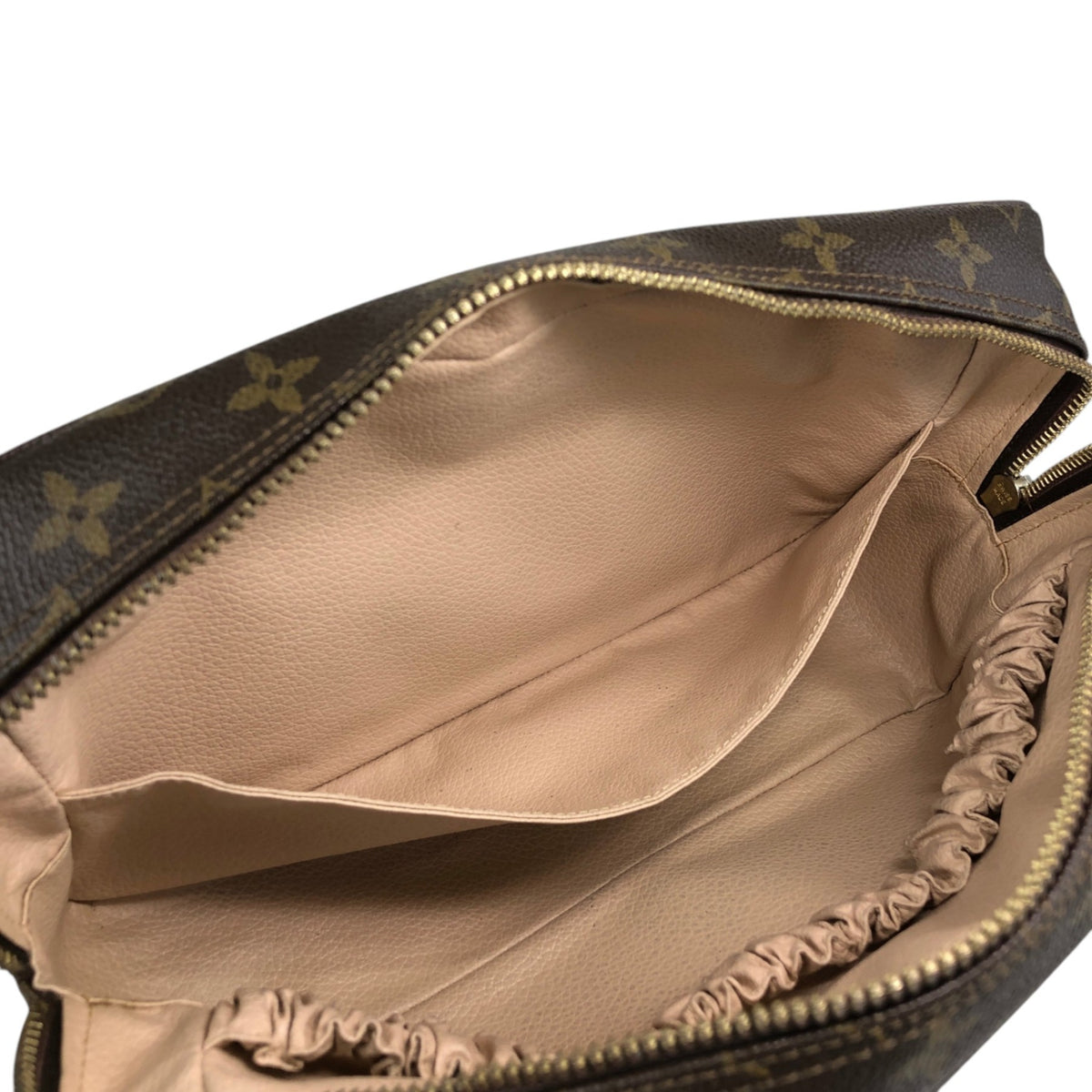 LOUIS VUITTON Monogram Clutch bag Brown Vintage ptjznr