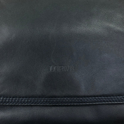 LOEWE Logo Shoulder bag Navy Vintage k4pn8w