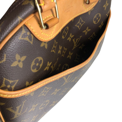 LOUIS VUITTON Monogram Handbag Brown Vintage wmhwus