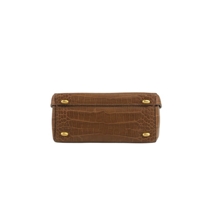 CELINE Handbag Brown Vintage wnfv7n