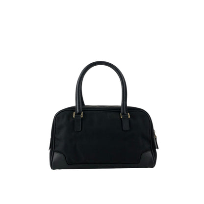 GUCCI Logo Small Boston bag Handbag Black Vintage zw2fwz