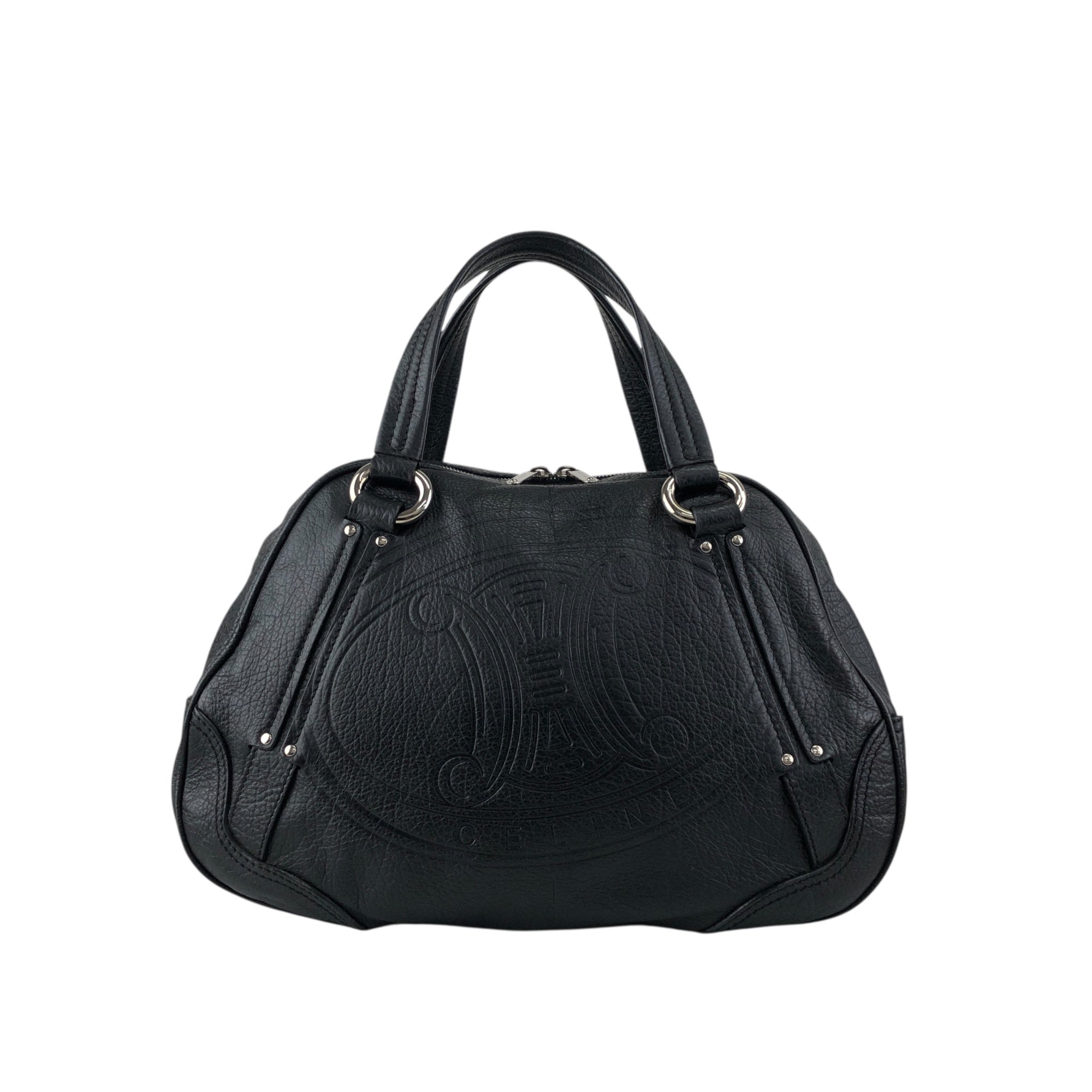 ⭐️Lea⭐️CELINEオーストリッチ　ハンドバッグ　ヴィンテージ ⭐️Lea⭐️CELINEオーストリッチ ハンドバッグ ヴィンテージ