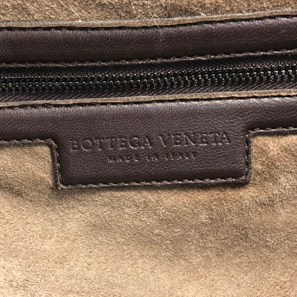 Bottega Veneta Intrecciato Shoulder bag Hobobag Brown Vintage cr2yhd