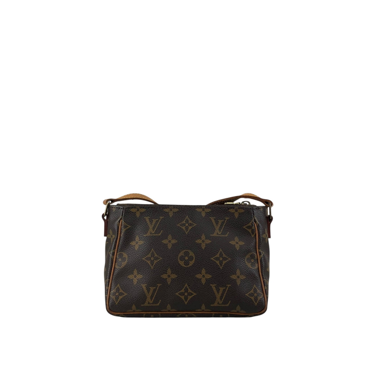 LOUIS VUITTON Monogram Shoulder bag Brown Vintage 53bcj4