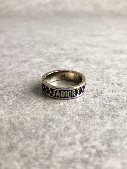 Christian Dior Ring Silver JADIOR Vintage d5vezu