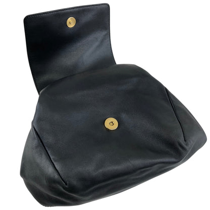 LOEWE Logo Shoulder bag Navy Vintage k4pn8w