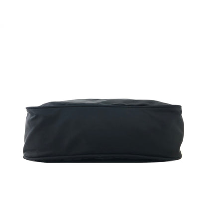 PRADA Triangle Logo Nylon Shoulder bag Black Vintage nzkhnd