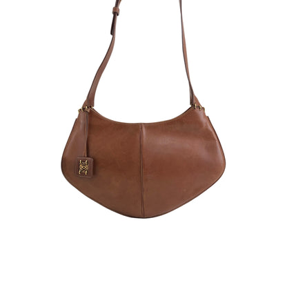 LOEWE Anagram Charm Shoulder bag Brown Vintage 2s7z2u