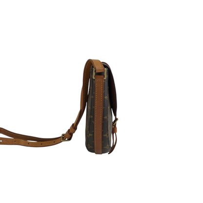 LOUIS VUITTON Monogram Shoulder bag Brown Vintage vdwefs