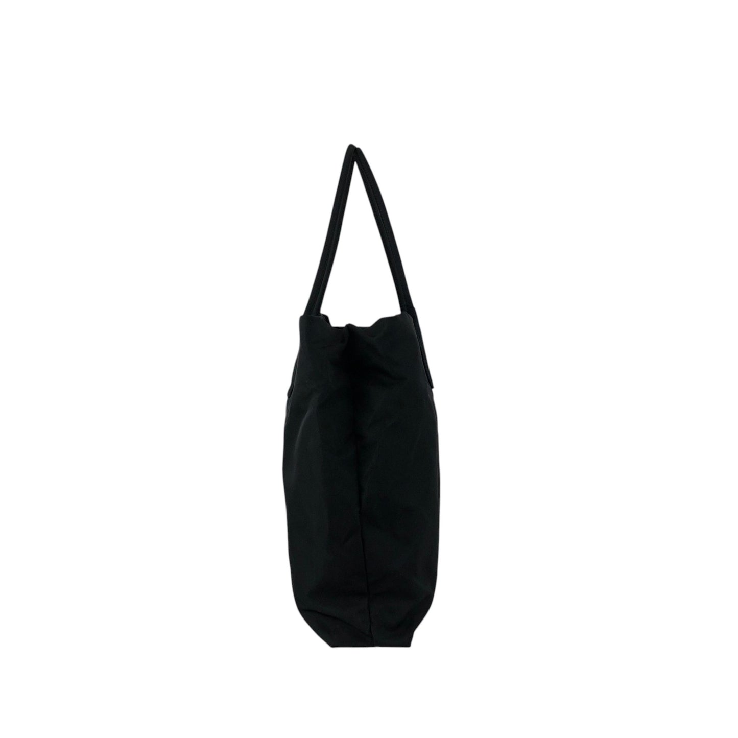 PRADA Tessuto Triangle Logo Handbag Totebag Black Vintage 6skxyh