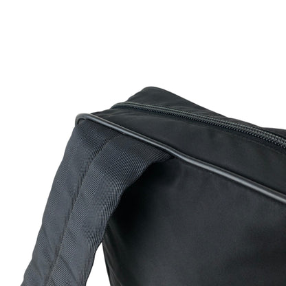 PRADA Tessuto Triangle Logo Sling bag Black Vintage p8ymye