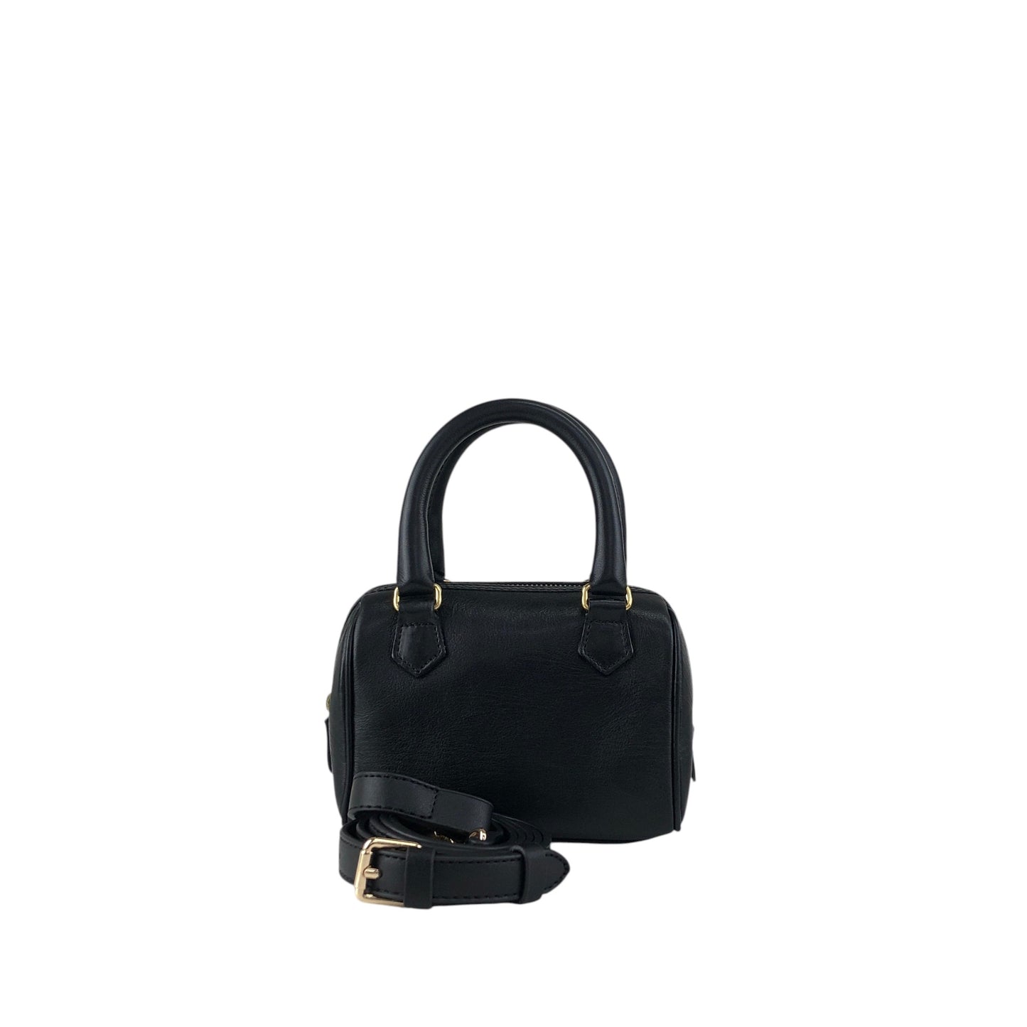 CELINE Two-way Small Boston bag Shoulder bag Black Vintage xd3b63