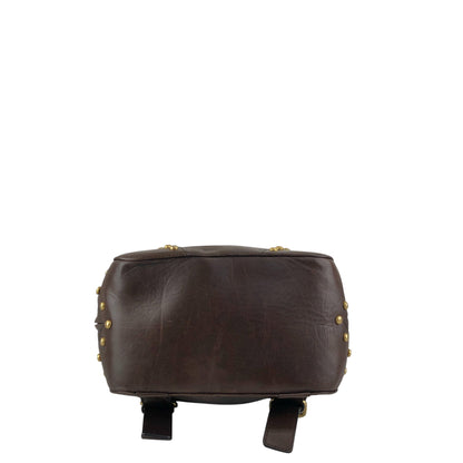 CELINE Logo Backpack Brown Vintage bw7ed4