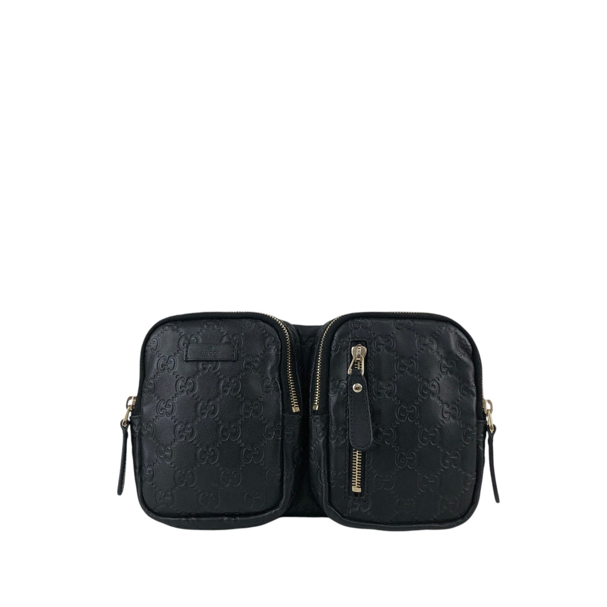 GUCCI Shoulder bag Sling bag Black Vintage 2b2jge