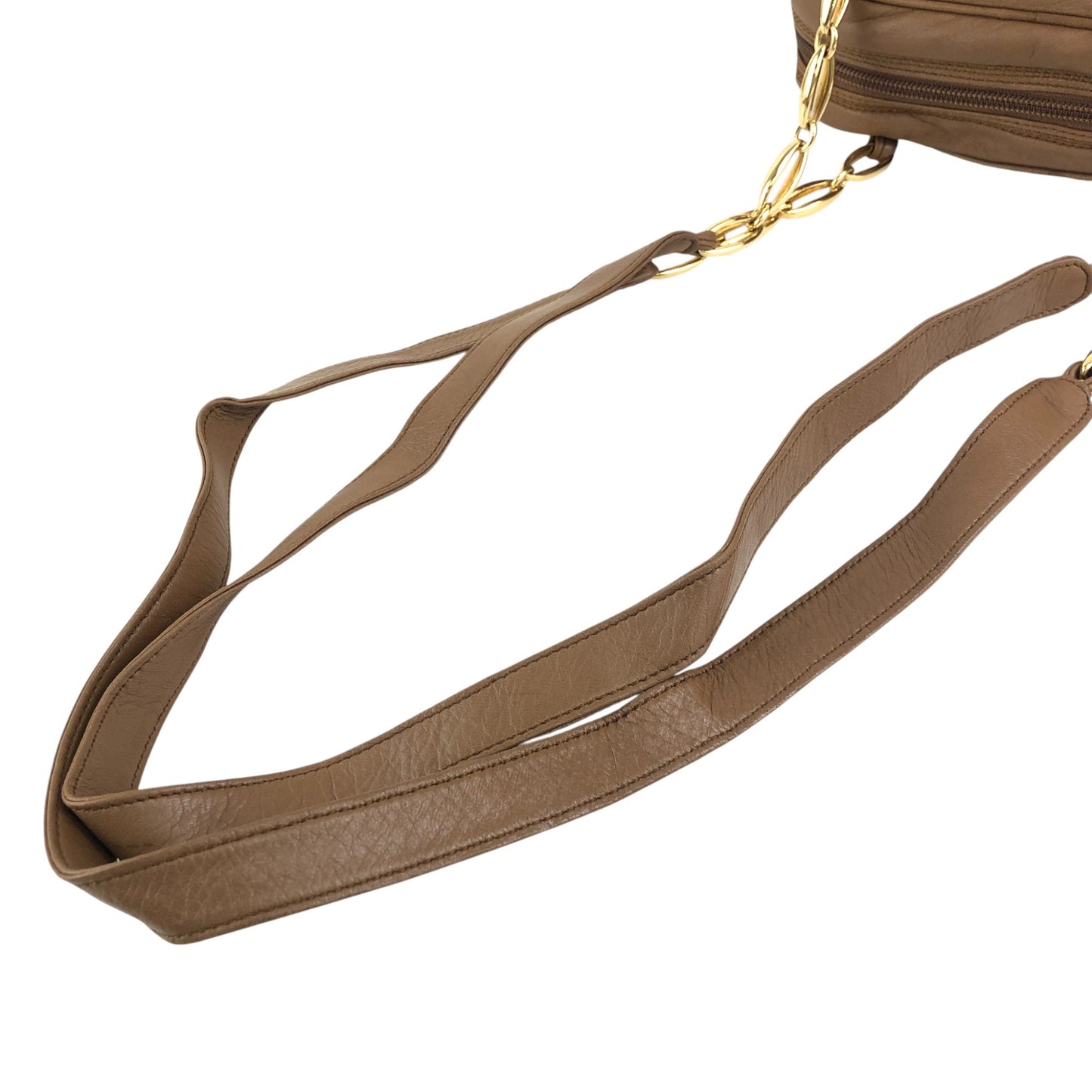 LOEWE Anagram Shoulder bag Brown Vintage 4a627g