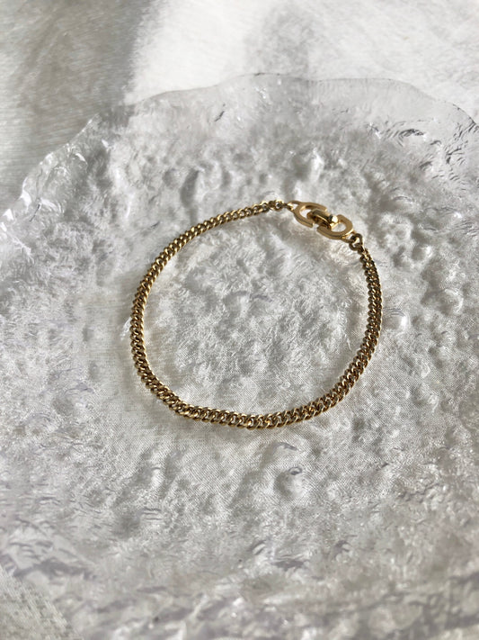 Christian Dior Bracelet Gold Vintage t74wam