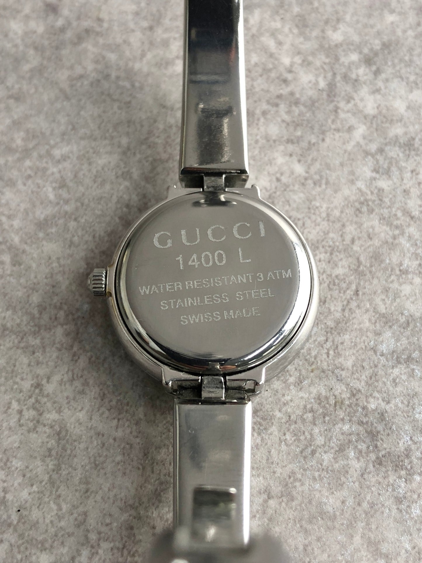 GUCCI Watch Silver 1400L Vintage hzfia7