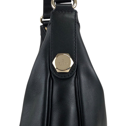 GUCCI Shoulder bag Hobobag Black Vintage 532brj