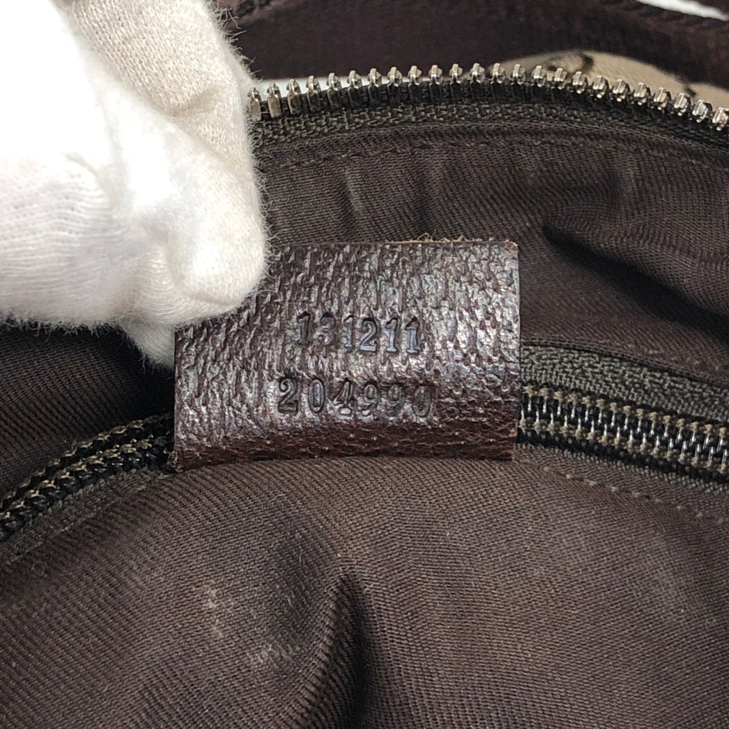 GUCCI GG Canvas Shoulder bag Brown Vintage arvcnf