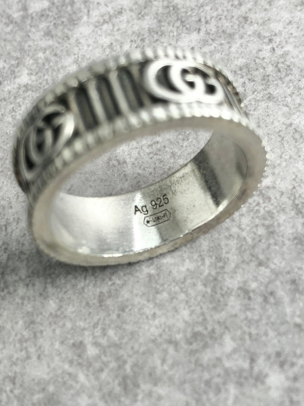 GUCCI SILVER925 Ring Silver Vintage hxr6ev