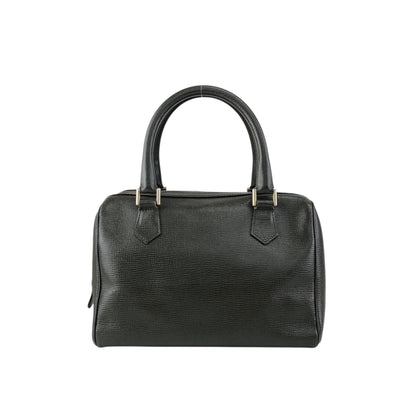CELINE Blason Two-way Small Boston bag Shoulder bag Green Vintage du4fhp