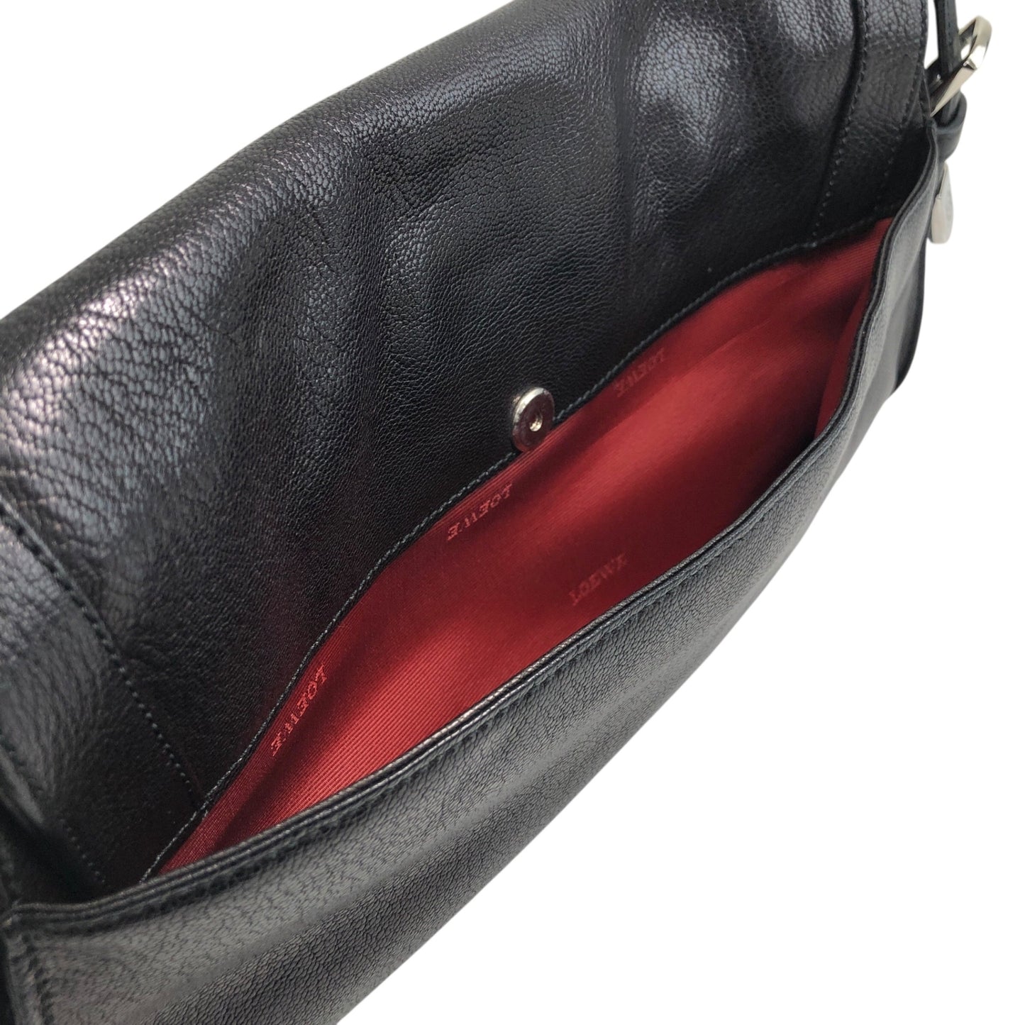 LOEWE Anagram Shoulder bag Black Vintage nw22j6