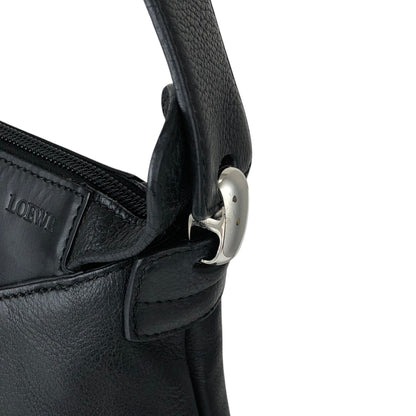 LOEWE Anagram Shoulder bag Black Vintage sxpusg