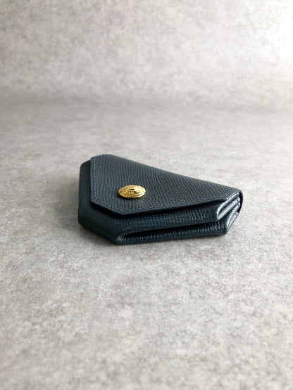HERMES Coin Purse Navy Vintage mtijfp