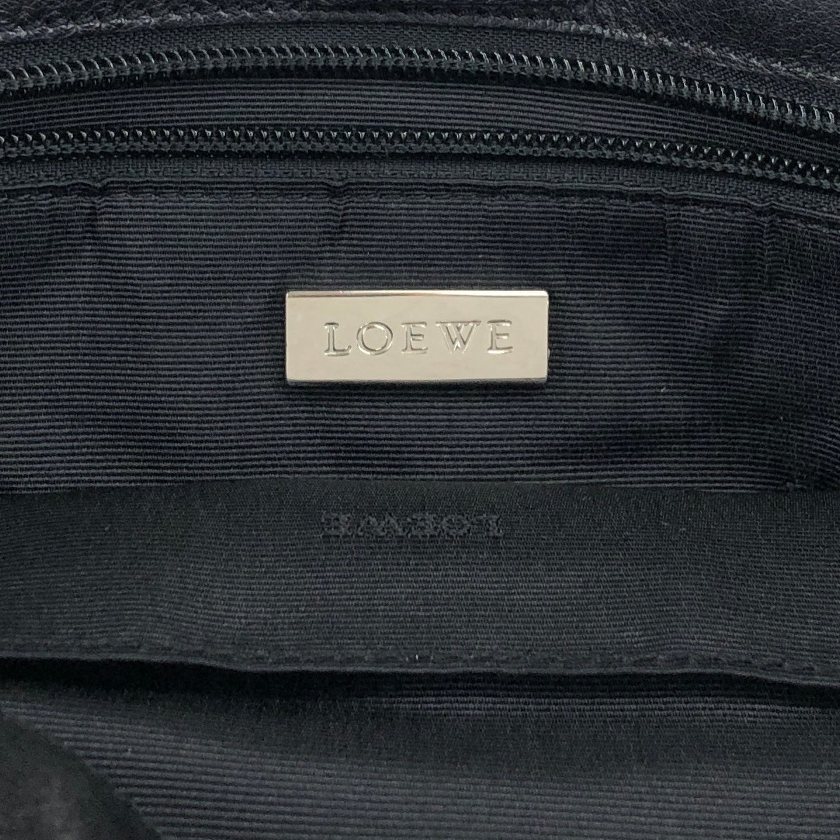LOEWE Anagram Totebag Black Vintage hyrmur