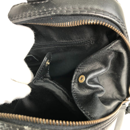 CHANEL Coco Mark Wild Stitch Totebag Black Vintage hvn8p8