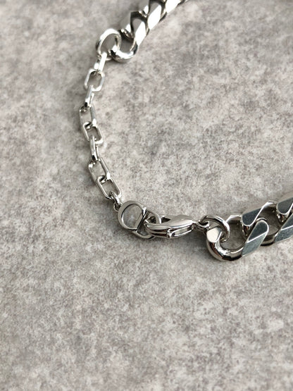 Christian Dior Logo Motif Bracelet Silver Vintage nympwb