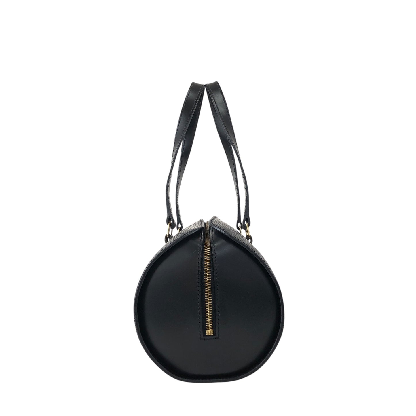 LOUIS VUITTON Handbag Barrel bag Black  Soufflot Vintage yw2s87