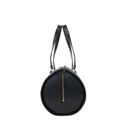 LOUIS VUITTON Handbag Barrel bag Black  Soufflot Vintage yw2s87
