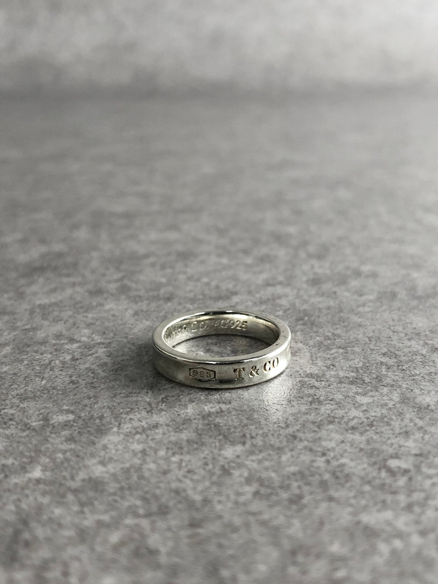 Tiffany & Co. SILVER925 Ring Silver Vintage 3wmzx7