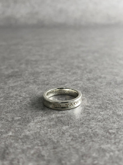 Tiffany & Co. SILVER925 Ring Silver Vintage 3wmzx7