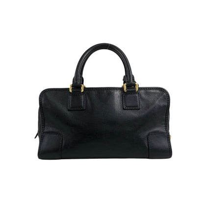 LOEWE Amazona28 Anagram Two-way Boston bag Shoulder bag Black Vintage v3dz54